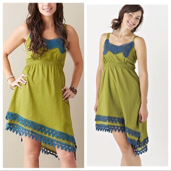Matilda Jane Dresses & Skirts - Matilda Jane Summer Breeze Green / Blue Dress